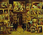    David Teniers Archduke Leopold William in his Gallery in Brussels Norge oil painting reproduction